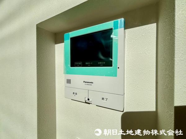 TVモニター付きインターホン 【設備】防犯設備