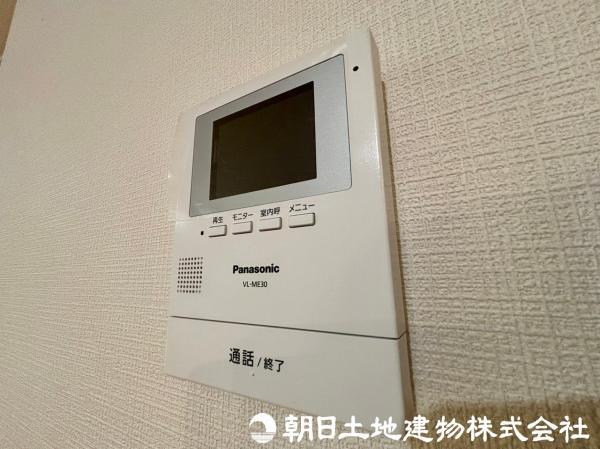 テレビモニター付きインターフォン 【設備】防犯設備