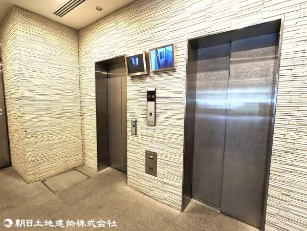 エレベーター２基付きで混雑の少ない造りです。 【内外観】その他共用部