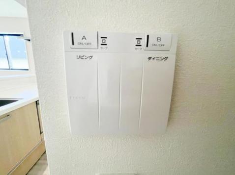 LD床暖房スイッチ。 【設備】冷暖房・空調設備