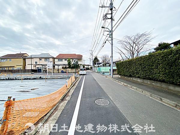 前面道路写真(2024年1月撮影) 【内外観】前面道路含む現地写真