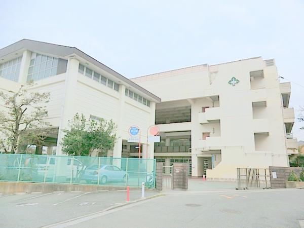 横浜市立森中学校　約1300ｍ 【周辺環境】中学校