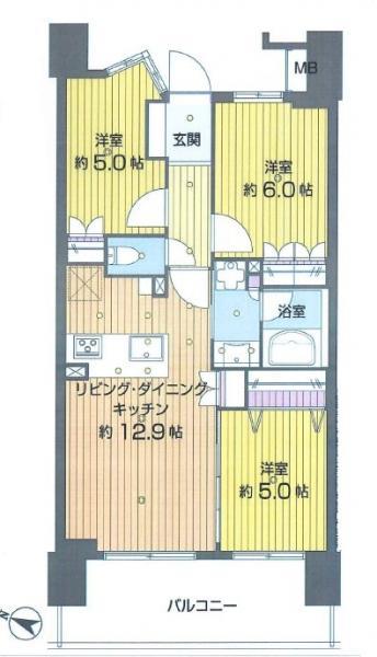 【内外観】間取り図