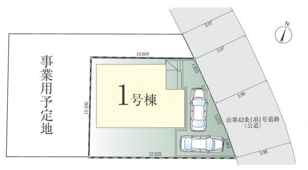 【内外観】区画図